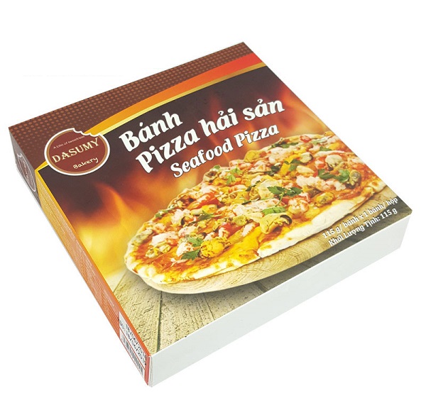 in hộp đựng pizza