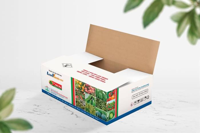 in hộp giấy đựng xà phòng
